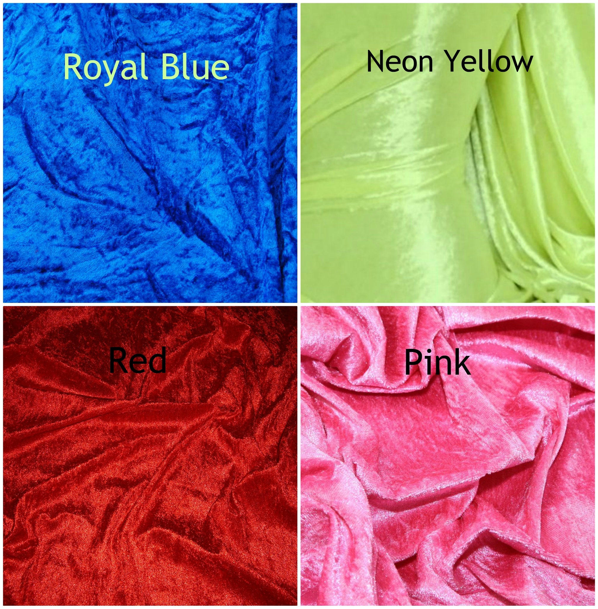 Premium Crushed Velvet 1 Way Stretch Fabric 60 Wide Dress Craft Wedding  Cushion Curtain Material - 60”- 150cm Wide Per Metre