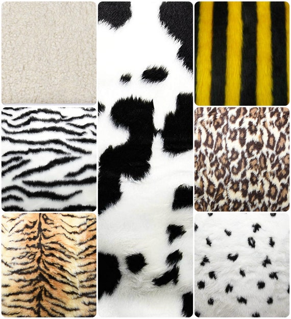 Digital Leopard Print Faux Fur Fabric - China Fake Fur and Faux