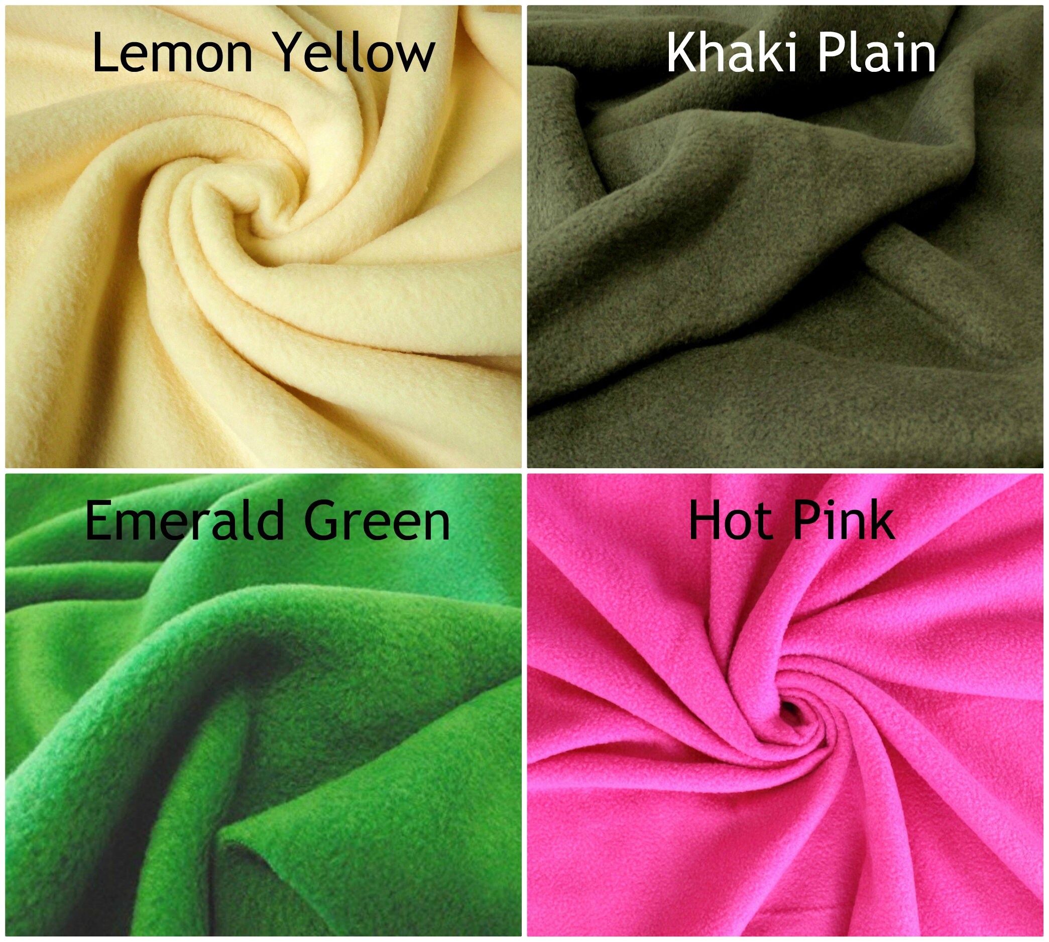 Plain Anti Pill Fleece Fabric Super Soft Material Anti Pill Etsy