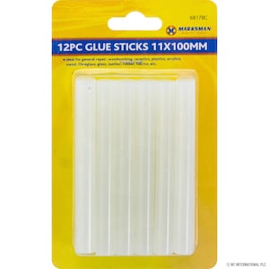 Glue sticks for a hot glue gun black 11x100mm 12pcs