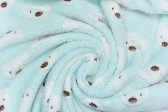 Teddy Bear Curly Sherpa Fleece Fabric 390gsm 188F 58'' 60