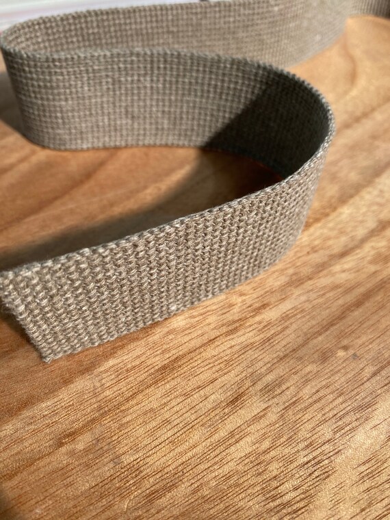 3cm 3M Heavy Cotton Webbing Cotton Canvas Webbing Tape Bag Straps Belt  Sling Fabric Strap Sewing