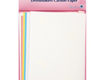 Papier Carbone Ourlet Couturières 69x28cm - 5 feuilles