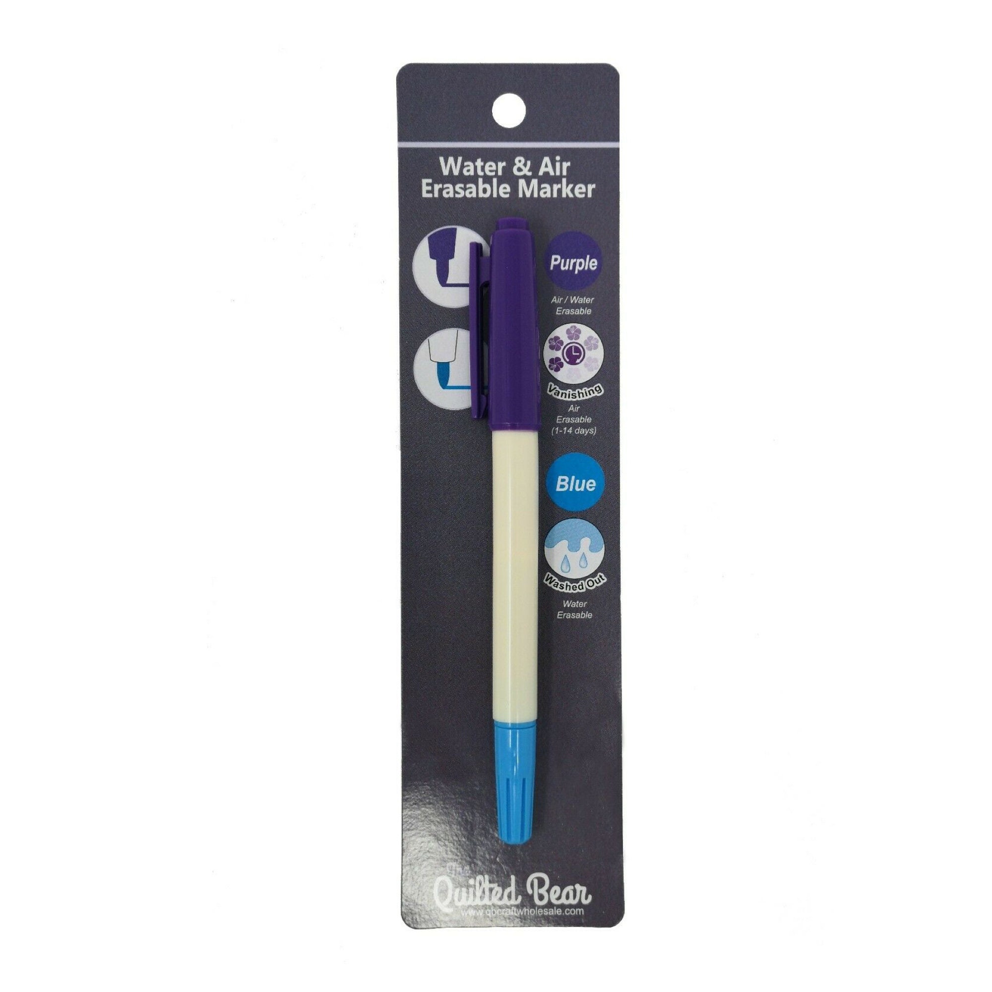 The Quilted Bear Chalk Fabric Marker for Sewing - Blue