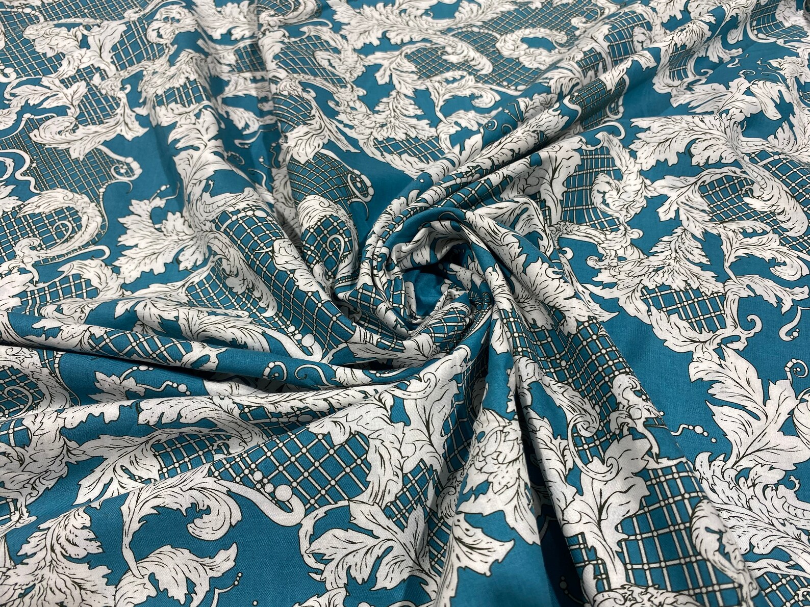 Floral Printed 100 Cotton Lawn Fabric Nainsook Linen Fabric Etsy