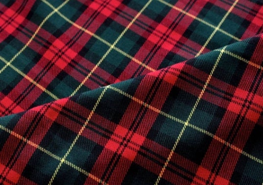 Tartan plaid fabric Etsy Nederland