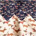 Polycotton Fabric Christmas Dachshunds in Jumpers Dogs Xmas Festive Season Fabric 112cm 