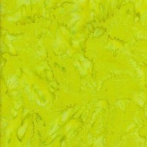 100% Cotton Handmade Java Batik Fabric Marble Effect Smoke Yellow Green ...