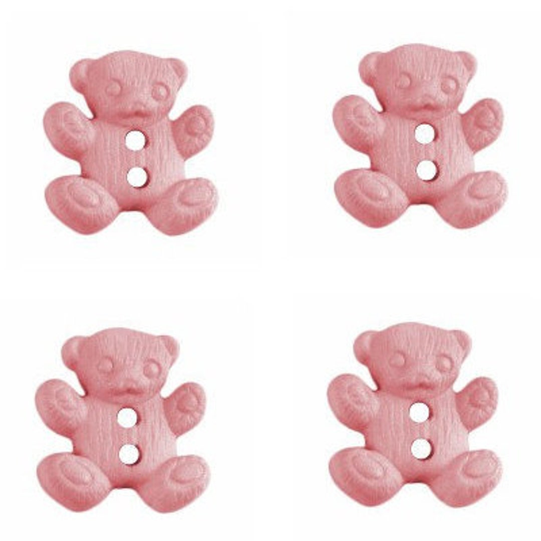 Teddy Bear Buttons Sewing Buttons / Knitting Buttons / Craft Buttons