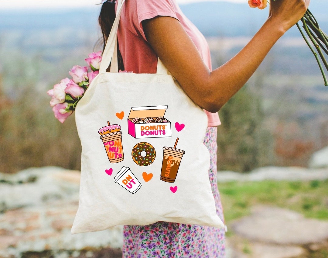 Donut Crossbody Bag - Coffee Donuts Lover Gift, Adjustable Shoulder Bag For Women (3 Compartments) - View #13