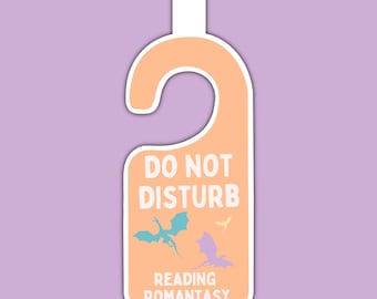 Do Not Disturb Reading Romantasy Magnetic Bookmark, Fantasy Romance, Acotar, Cozy Fantasy, Fantasy Reader, Book Lover, Fantasy Tropes