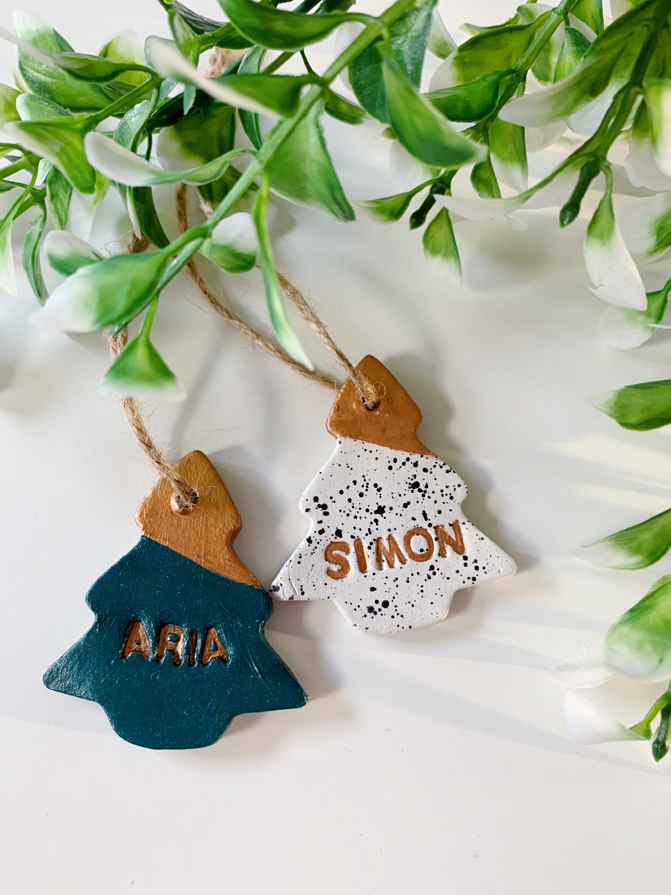 Personalised Christmas Tags Christmas Deco Personalised Tree | Etsy UK