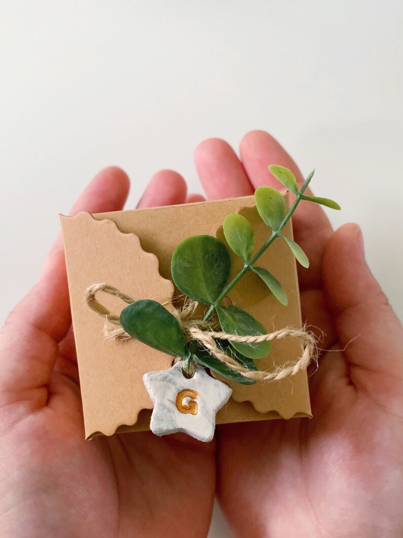 Gift Box Kit with Clay Tag Personalised Gift Jewellery Box Etsy