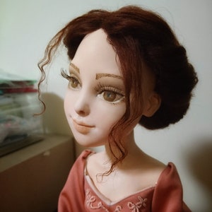 Made for order Art doll Handmade doll, collectible doll,interior doll, artist doll, porcelain doll,souvenir doll, fantasy doll, unique doll