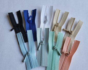 6cm Mini Zippers, Doll Clothes Sewing Supplies, Tiny Barbie & Blythe Zipper