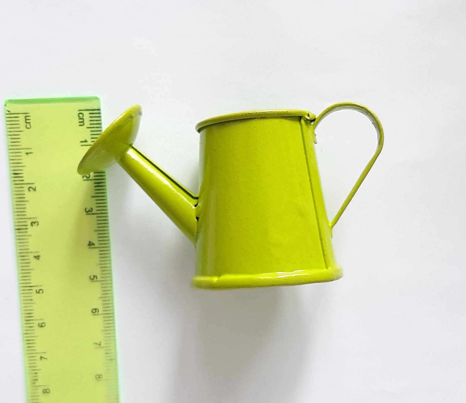 Mini Watering Can 2 11/64 Inches Floral Arranging Craft Etsy