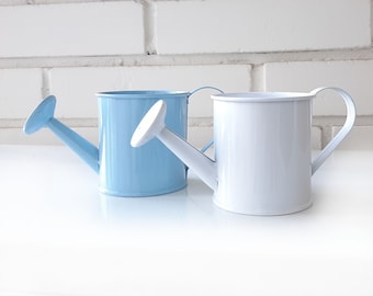 Small Watering Can Fake 2 9/16 Inches Craft Supplies Mini Metal Watering Cans