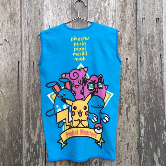 Vintage Pokemon Fleece Vest