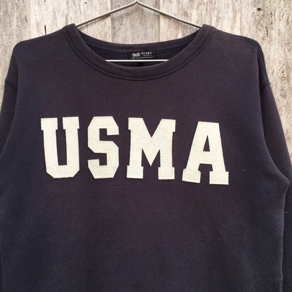 Vintage Beams Heart USMA Crewneck Sweatshirt Big … - image 2