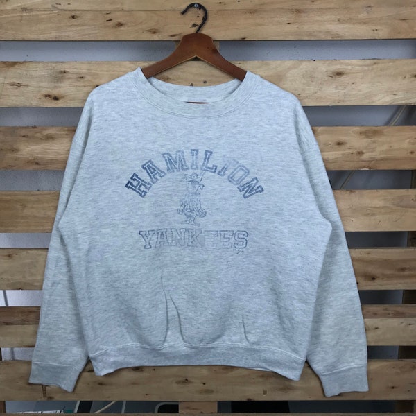 Vintage Edwin X MLB Hamilton Yankees Big Logo Vintage Hamilton NY Yankees Sweatshirt