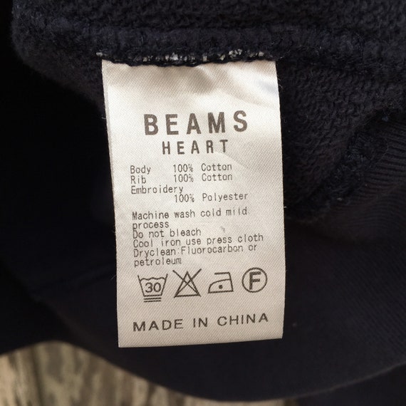 Vintage Beams Heart USMA Crewneck Sweatshirt Big … - image 5