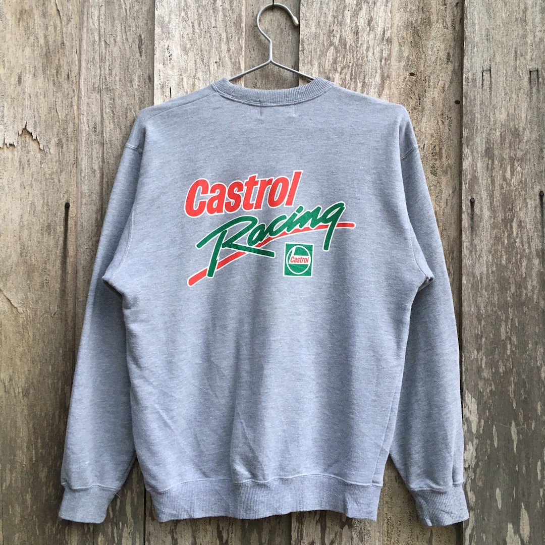 Vintage Castrol Racing Crewneck Sweatshirt - Etsy
