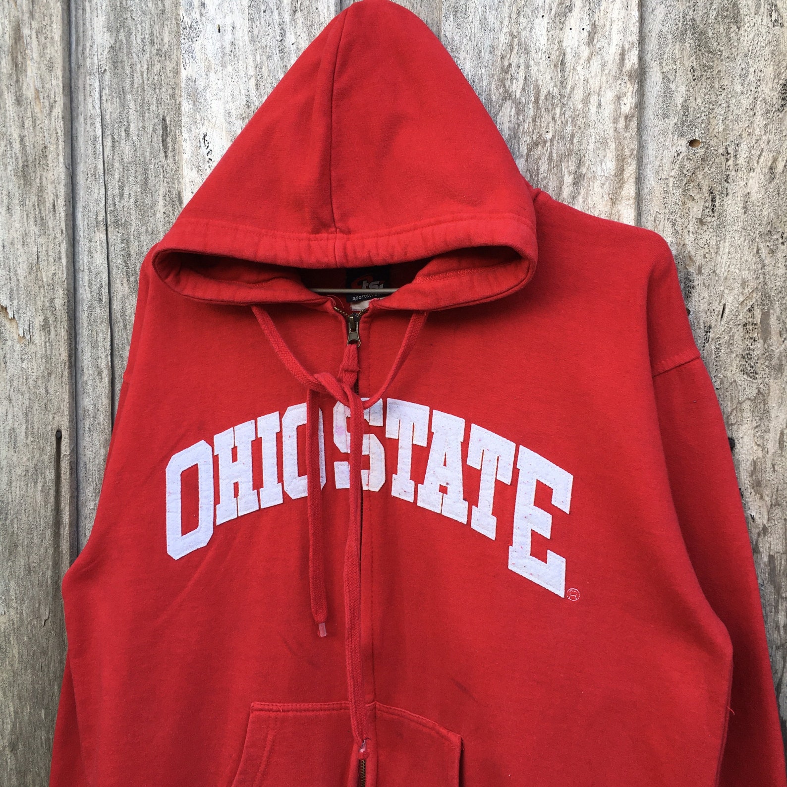 Vintage Ohio State Spell Out Hoodie Sweatshirt Ohio State | Etsy