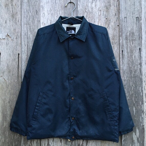 North face hotsell coach jacket blue