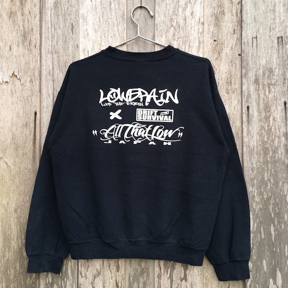 Vintage Drift Survival Crewneck Sweatshirt Gildan