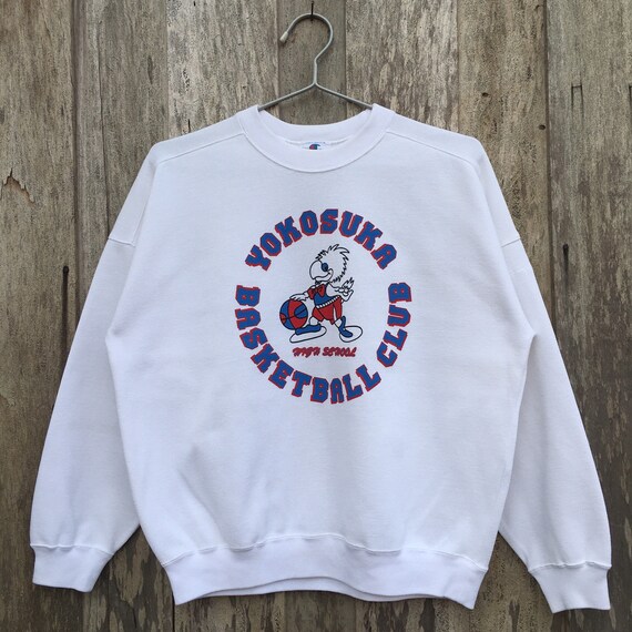 Vintage Champion Yokosuka Basketball Club Sweatshi