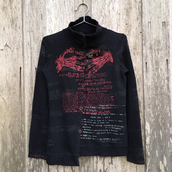 Anarchy Button Up Punkers Jacket