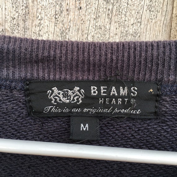 Vintage Beams Heart USMA Crewneck Sweatshirt Big … - image 4