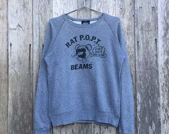 Vintage Beams Rat P.O.P.T Crewneck Sweatshirt