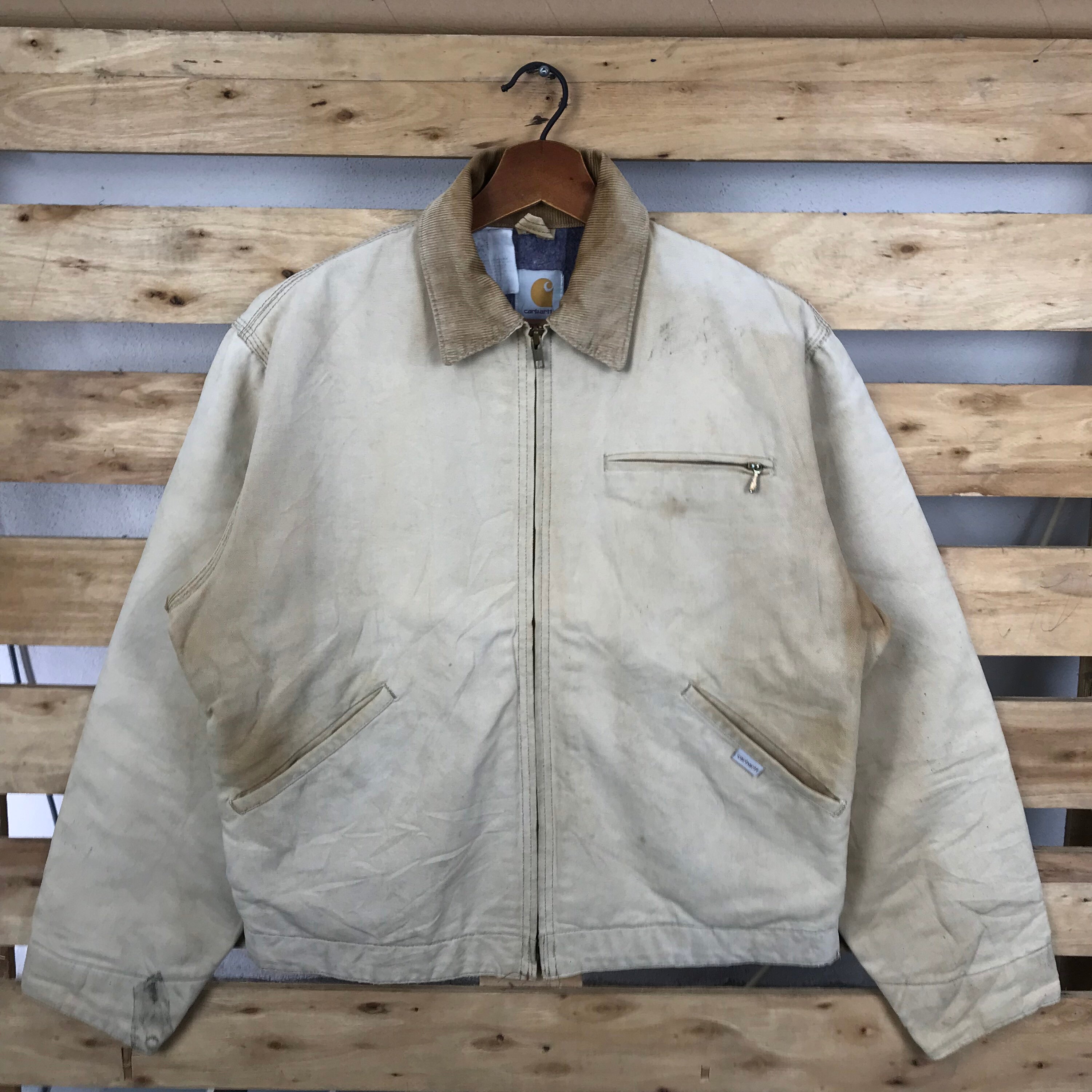 carhartt detroit jacket used