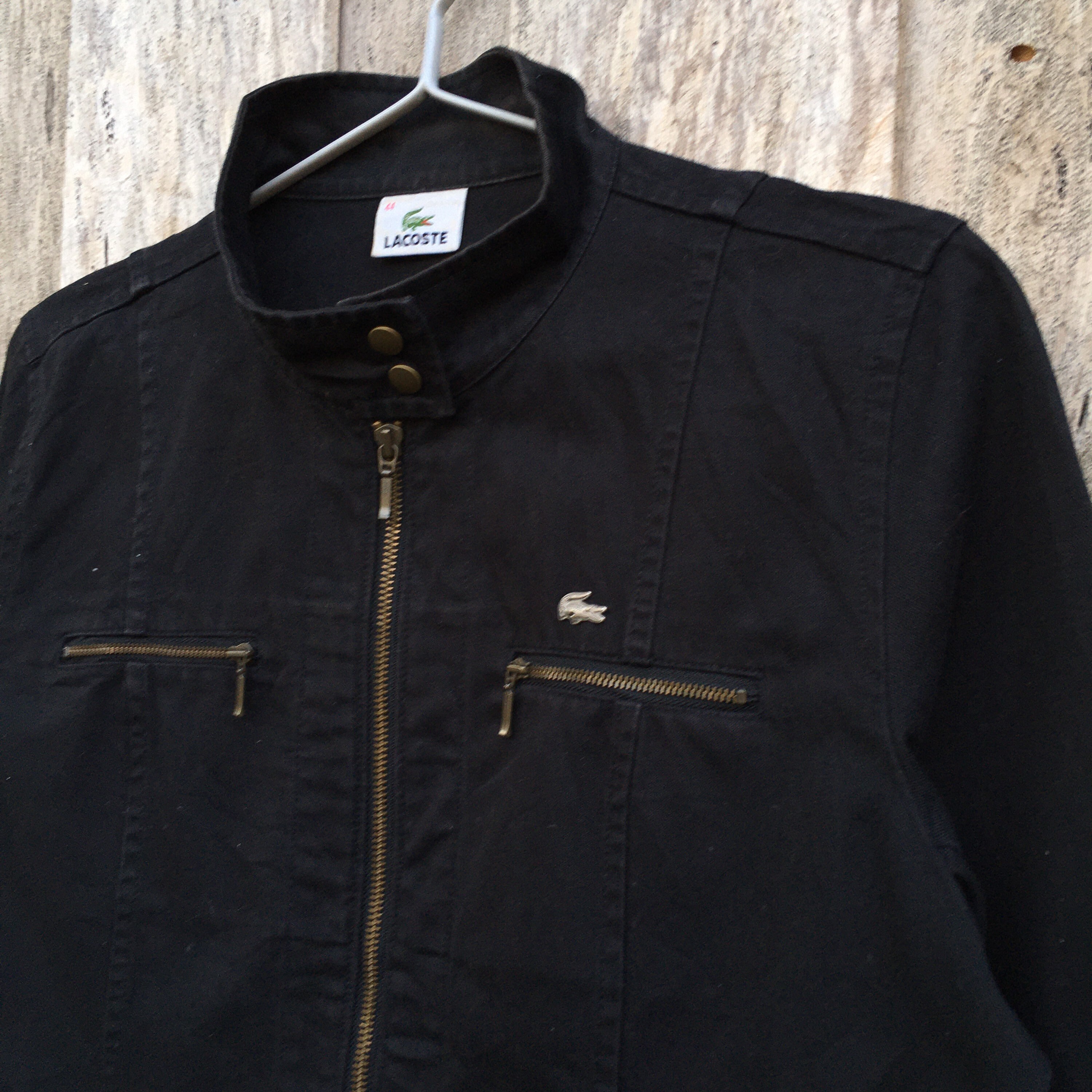 Vintage Lacoste Zipper Cotton Jacket 