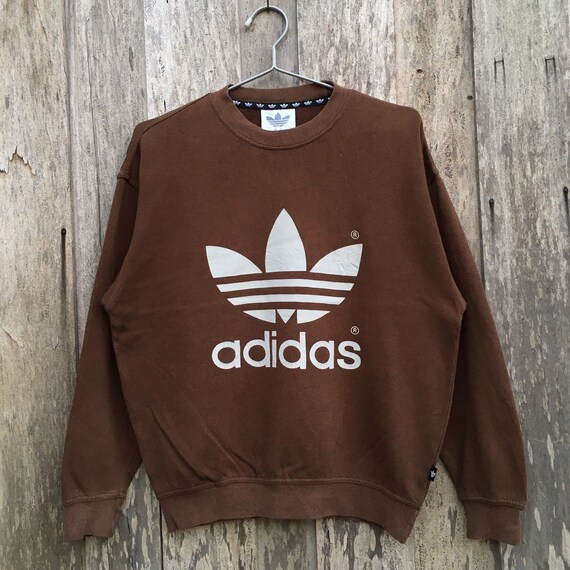 Vintage Adidas Crewneck Sweatshirt Big Logo