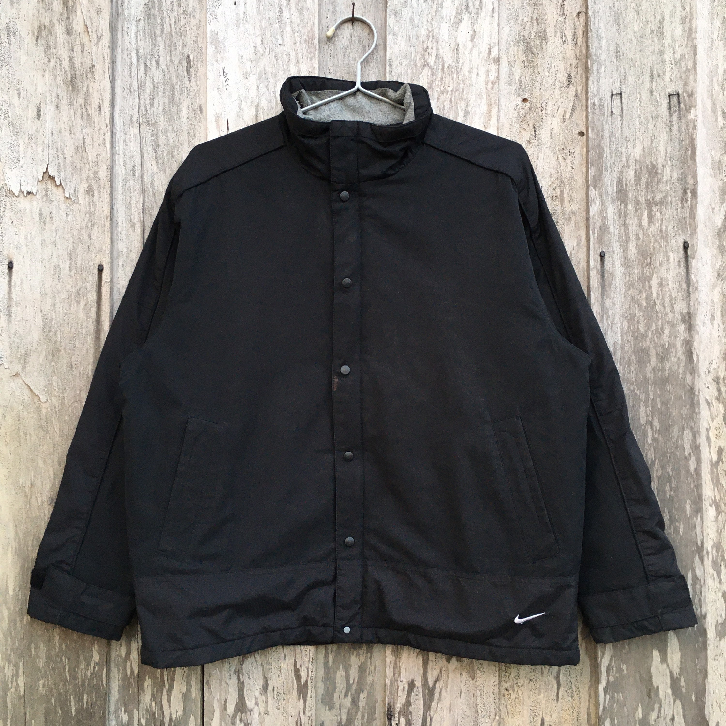 Vintage Nike Button Up Jacket Small Logo