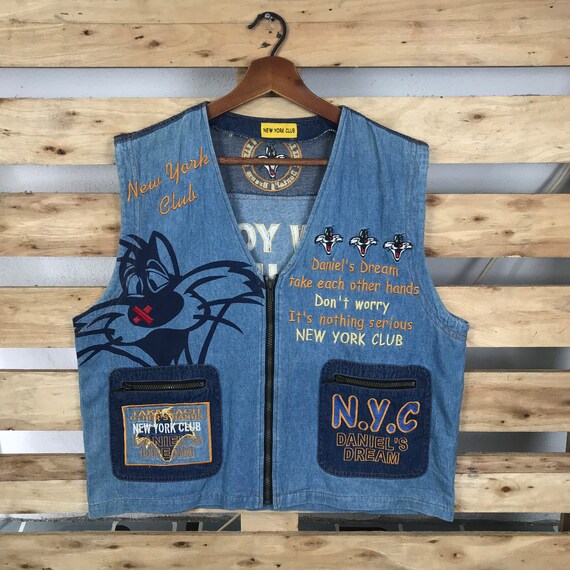 New yorker denim jacket cheap