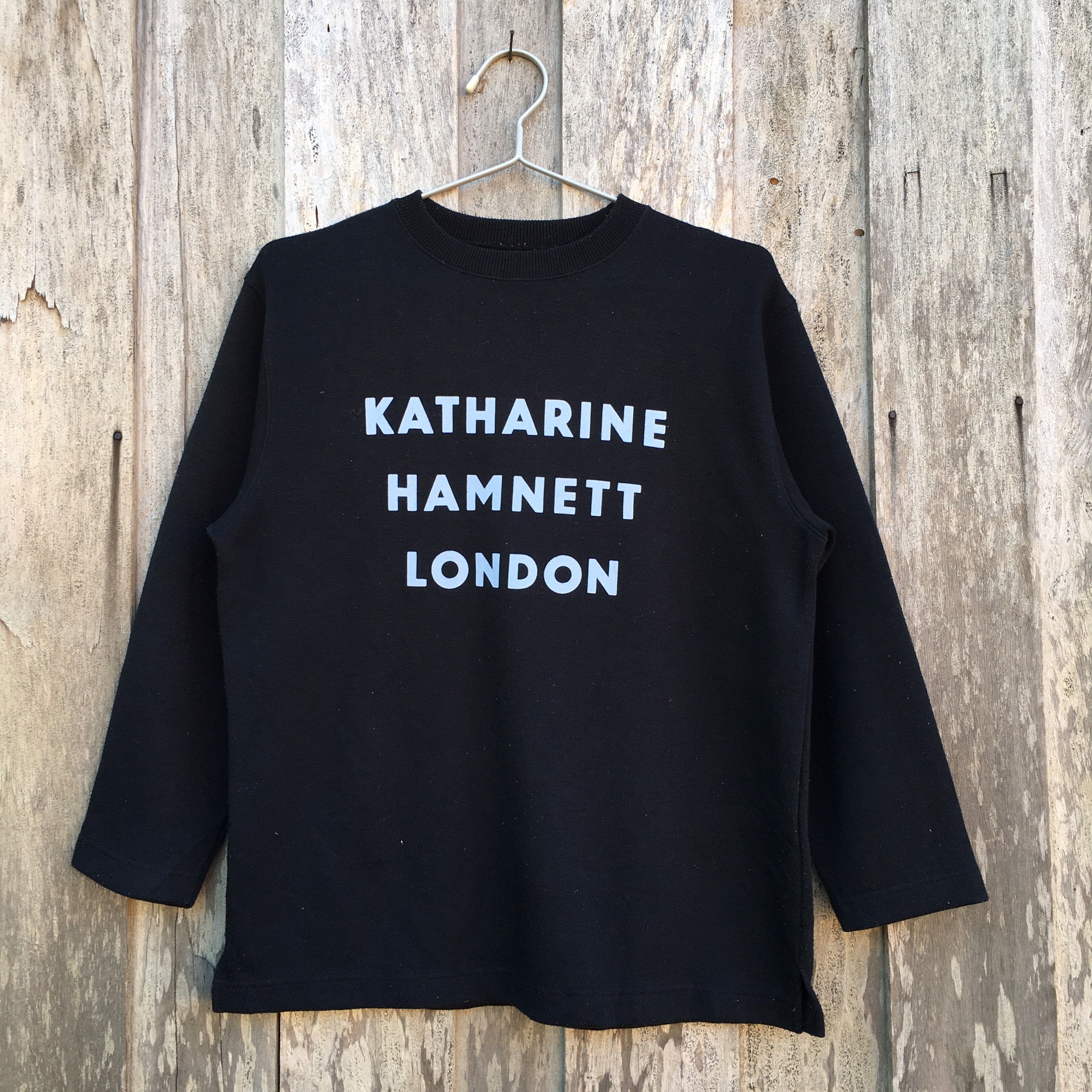 Vintage Katharine Hamnett London Crewneck Sweatshirt - Etsy