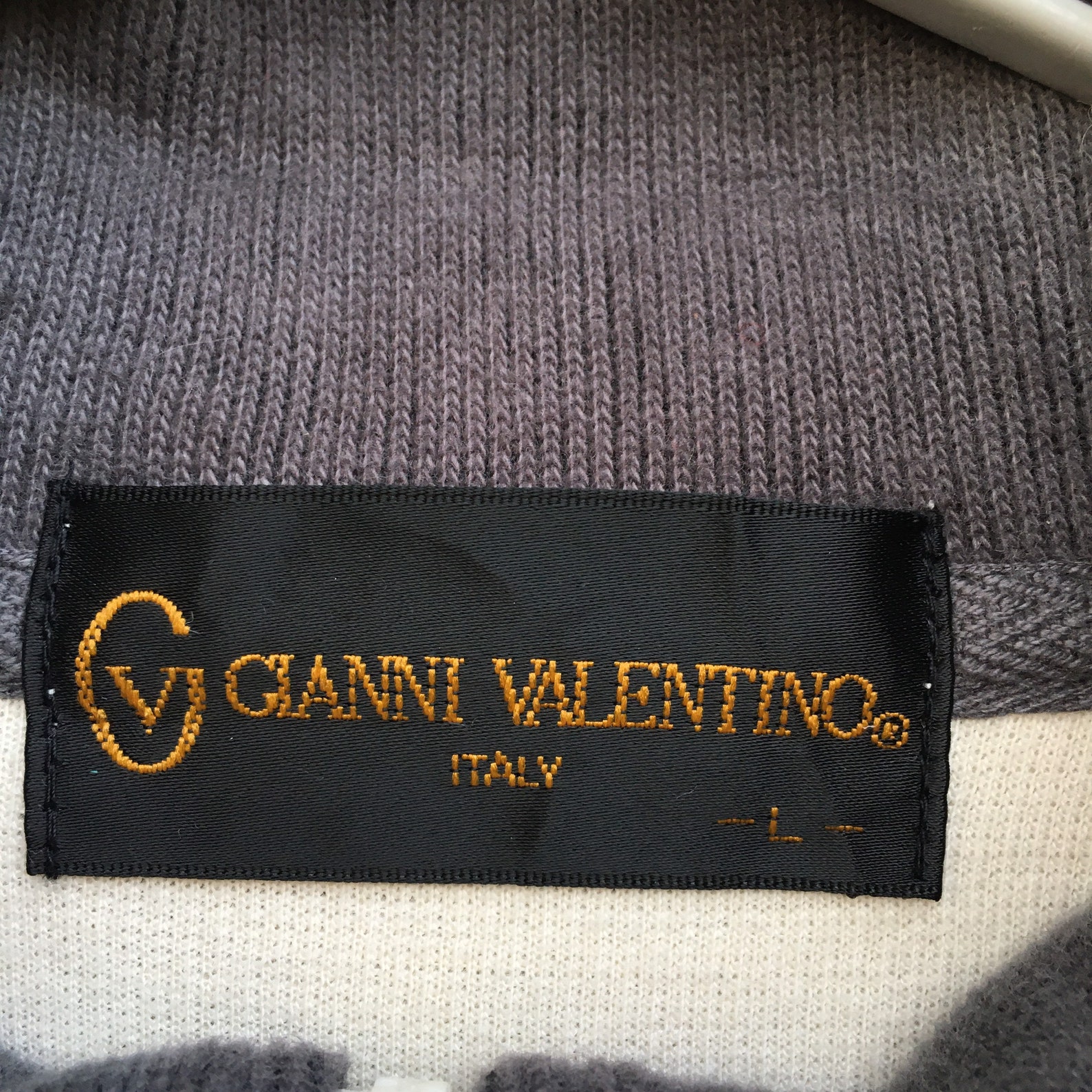 Vintage Gianni Valentino Sweatshirt G Valentino Italy Half Zip | Etsy