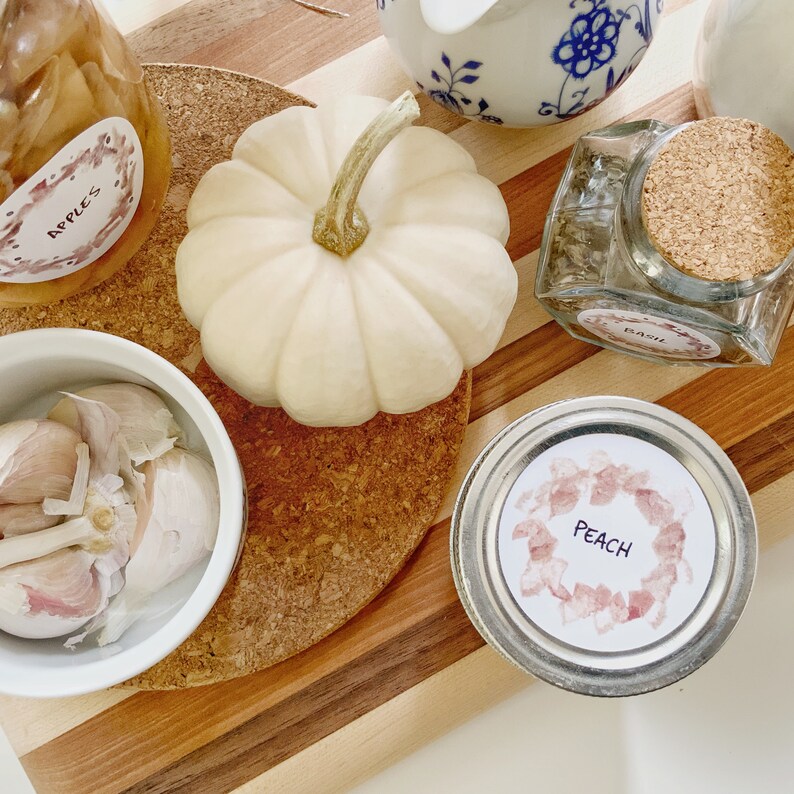 Pantry Labels Mason Jar Labels Kitchen Jam Canning Etsy Canada