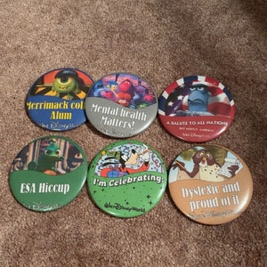 Custom Disney celebration pins!