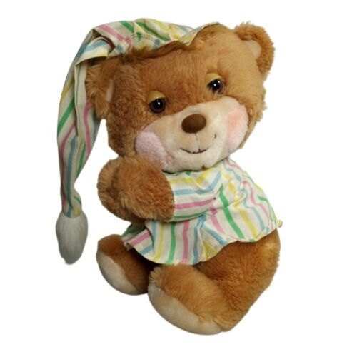 Vintage Fisher Price Sleepytime Bear Plush | 1980s Quaker Oats