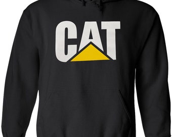 cat construction sweatshirt