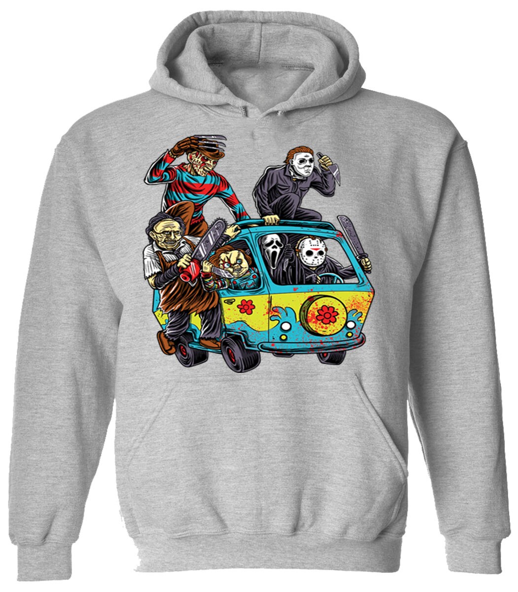 horror pullover hoodies