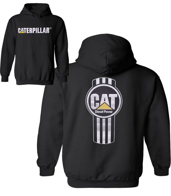 Sudadera con capucha diésel Caterpillar Power CAT | Etsy España