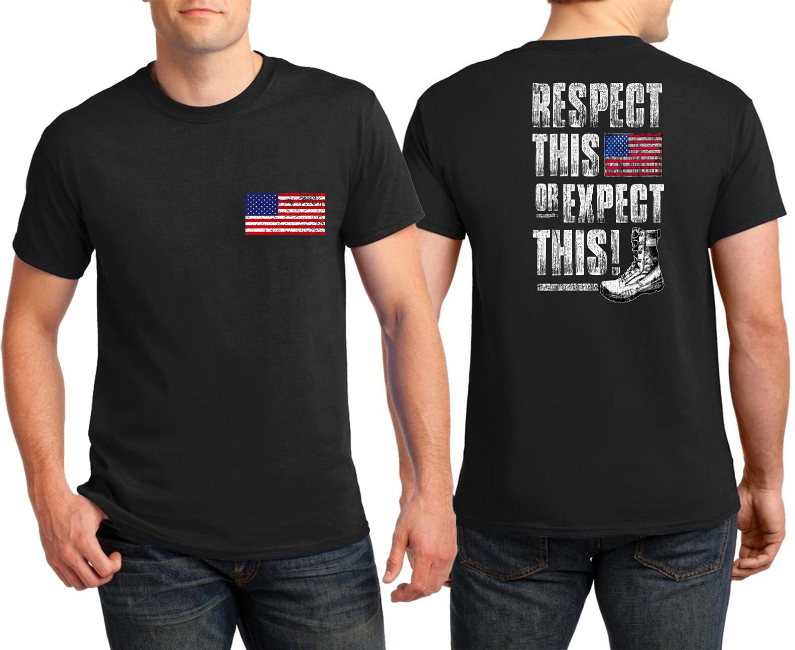 Respect This Or Expect This Funny 2nd Amendment T-Shirt | Etsy
