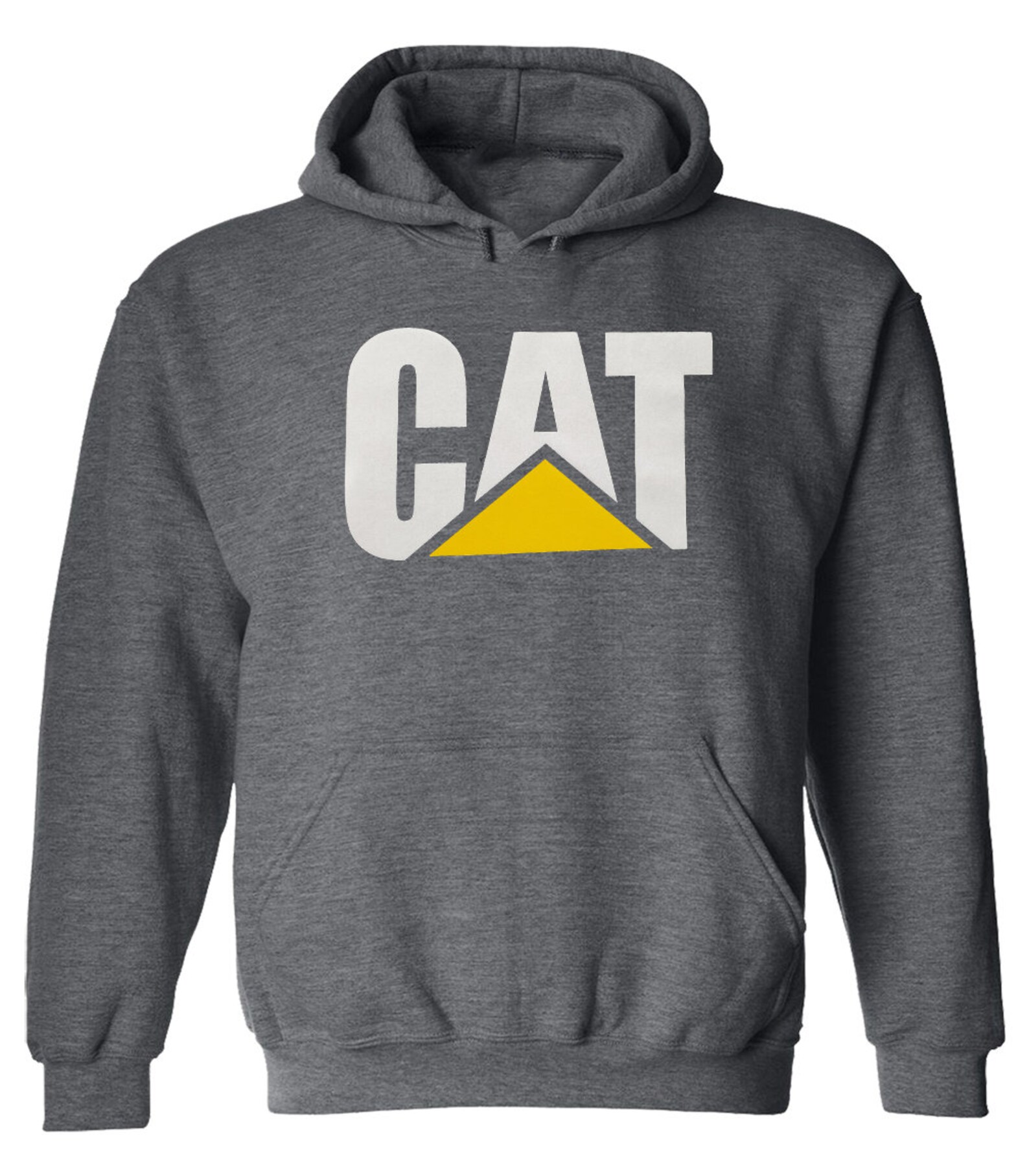 Caterpillar Hoodie CAT Construction Sweatshirt Caterpillar Etsy