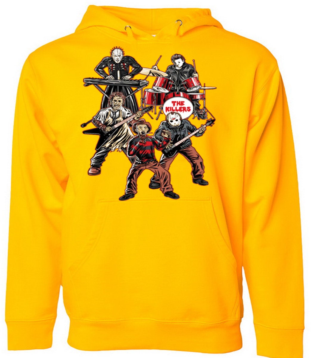 Funny Killers Band Horror Halloween Pullover Hoodie Horror Etsy