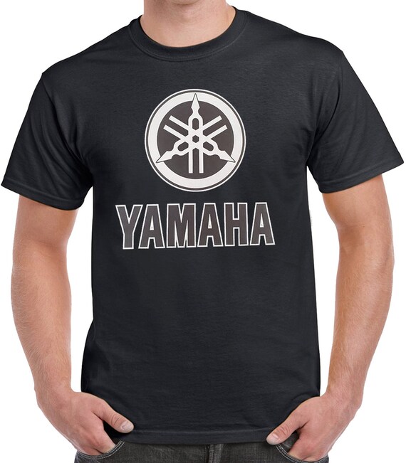 Yamaha Black Logo T-shirt Yamaha Racing Shirt | Etsy